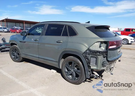 2025 Volkswagen Atlas Cross Sport 2.0T Sel R-Line Black from USA, damaged, VIN 1V2AE2CAXSC224088